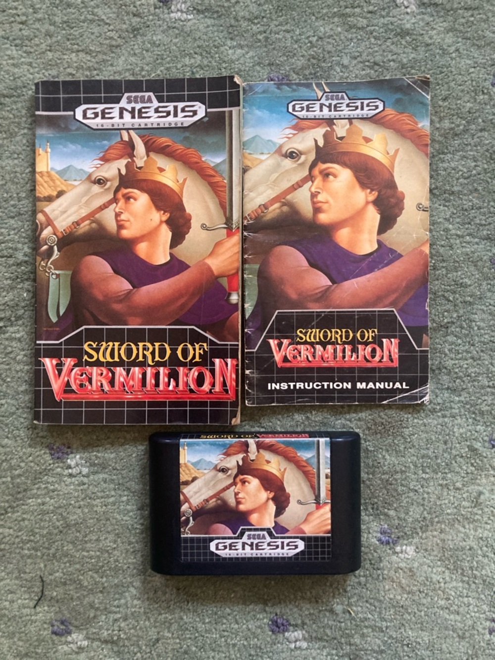 Sword Of Vermilion Genesis Game